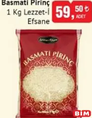 LEZZET-İ EFSANE BASMATİ PİRİNÇ 1 KG